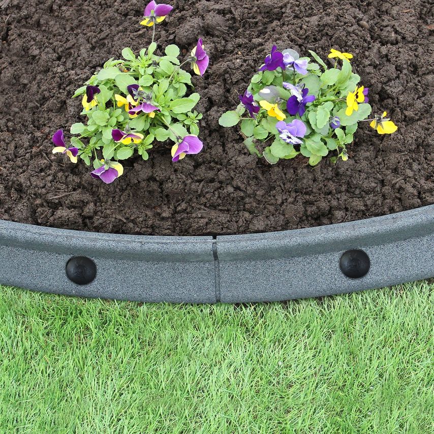 Flexible Lawn Edging Grey 1.2m