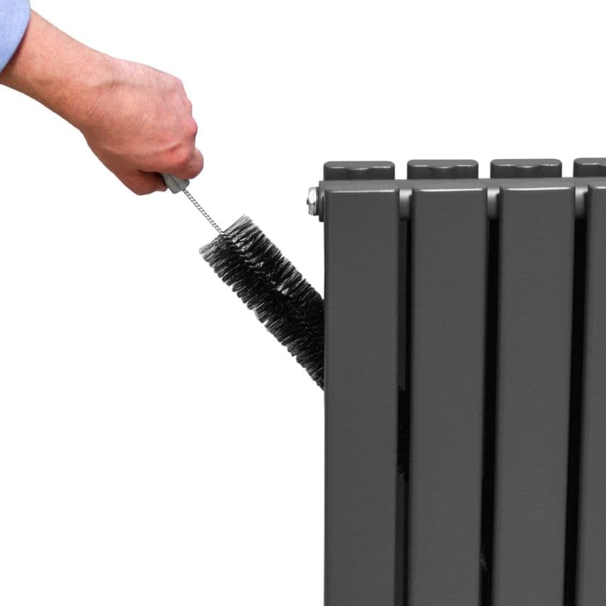 MonsterShop Designer Flat Panel Radiators Anthracite Grey 1600mm x 280mm
