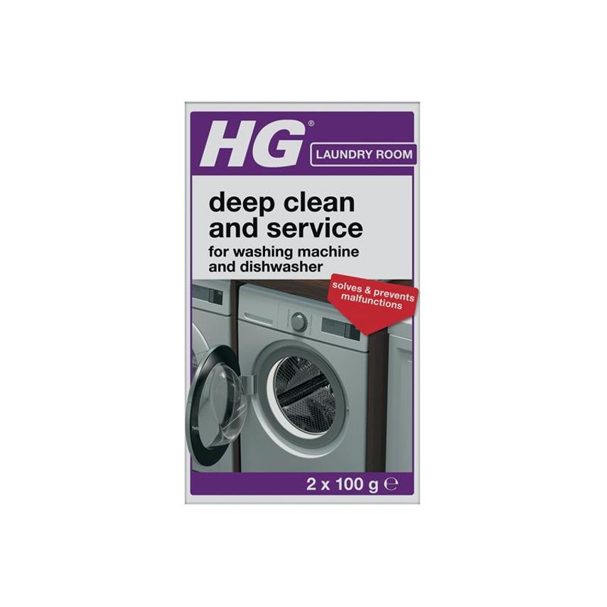 Deep Clean & Service for Washing Machines & Dishwashers 200g