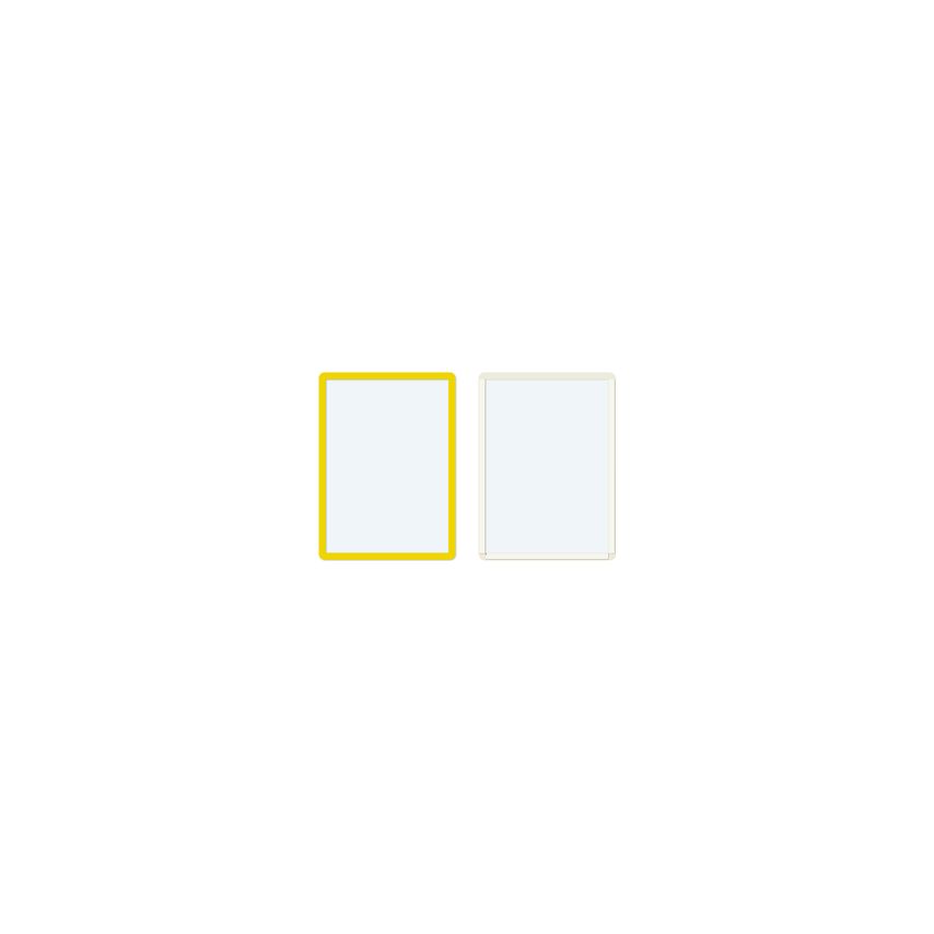 Frames4Docs Self-Adhesive Document Frames A4 Yellow (Pack of 10)