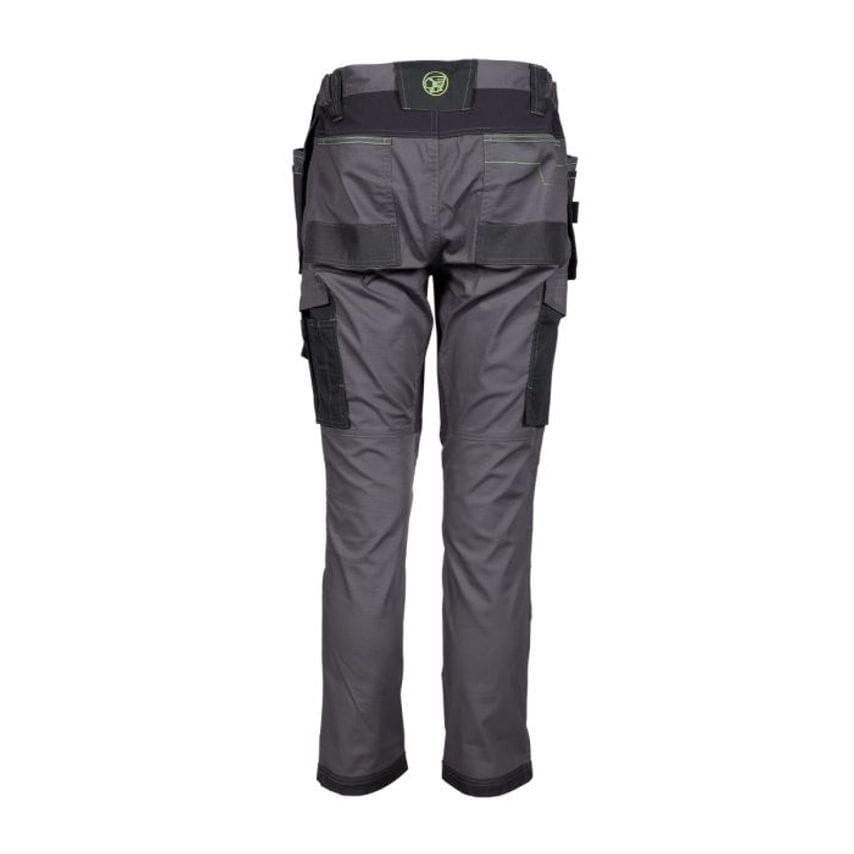 Apache Sudbury Grey/Black Slim Fit Stretch Holster Pocket Trouser L29W42 (42S)