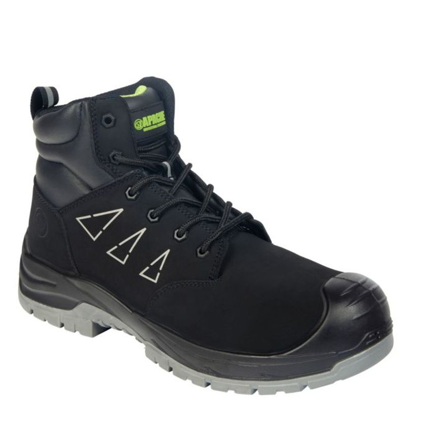 Apache Armstrong GRS Certified Recycled Suede Safety Boot S3L SC LG FO SR Size 5