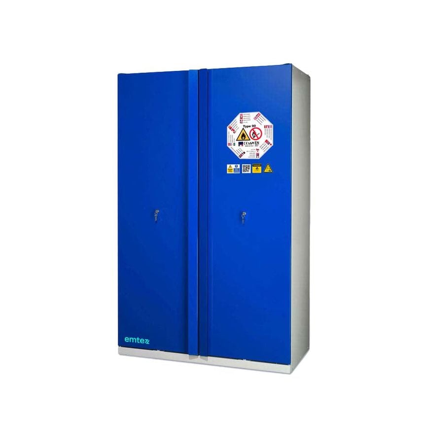 Romold 2 Door Lithium-Ion Battery Cabinet No Charging