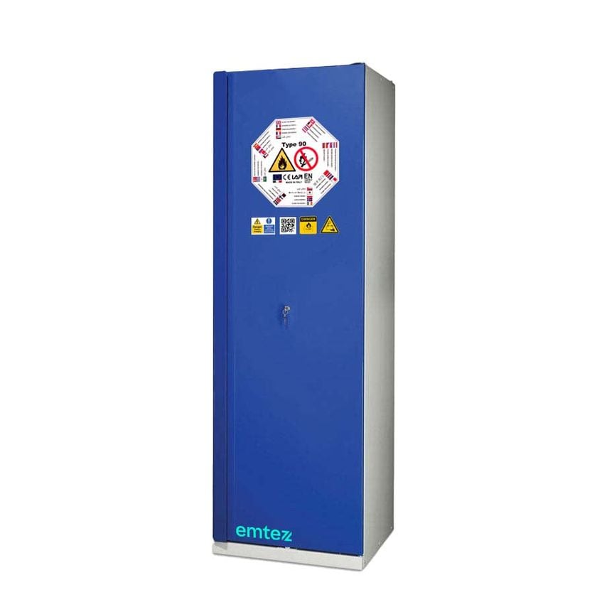 Romold 1 Door Lithium-Ion Battery Cabinet with FirePro Suppression No Charging