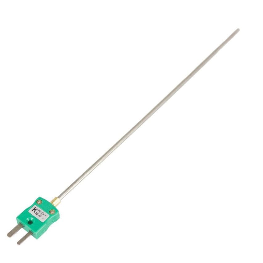 K Thermocouples with Mini Plug 1100 Degree C