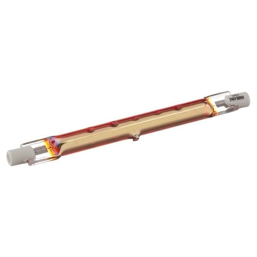 Under Control Instruments Gold Infrared Lamp 450W 230V 118mm R7S Ends - GIR-450W