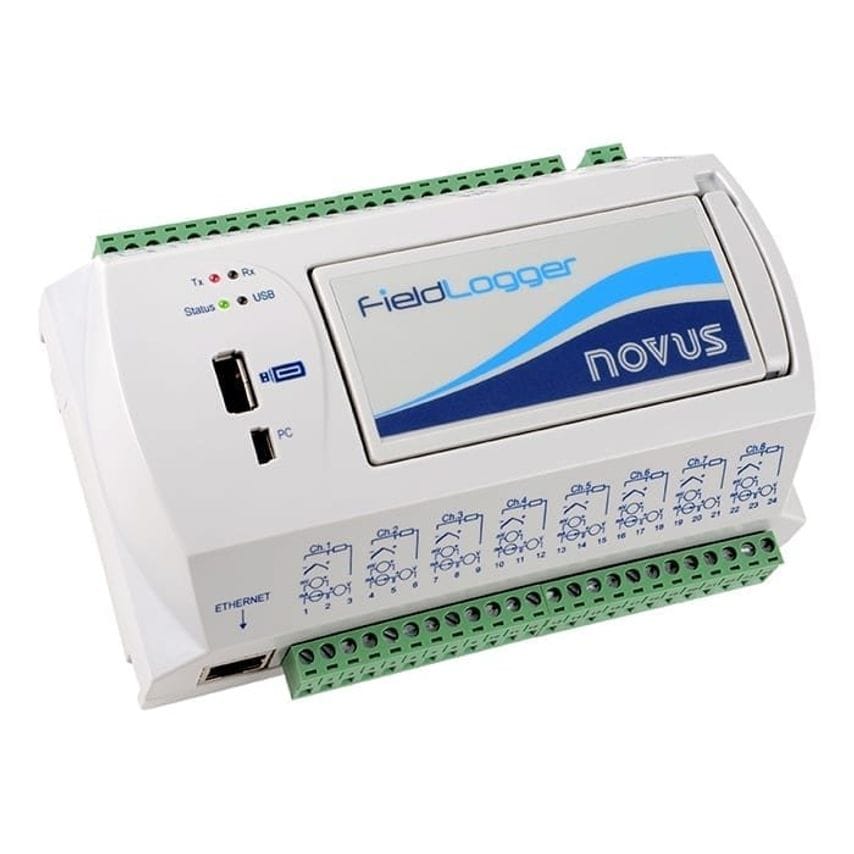 Under Control Instruments Data Logger 512K 24V Ethernet Usb 2 x RS485 FieldLogge
