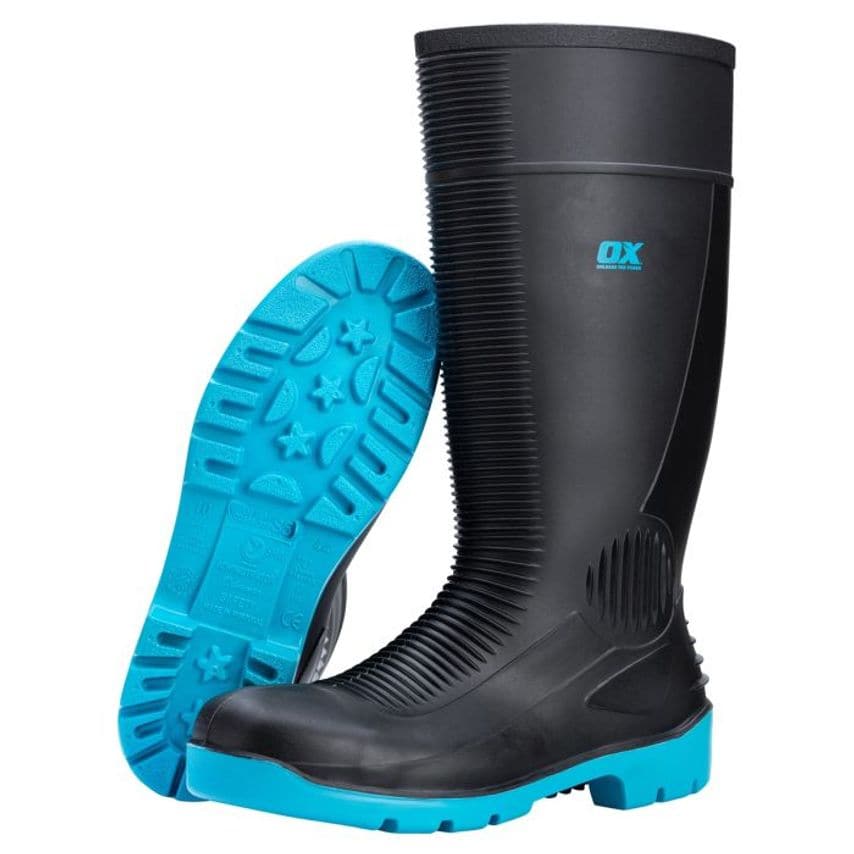 OX Tools OX Safety Wellington Boot Size 8