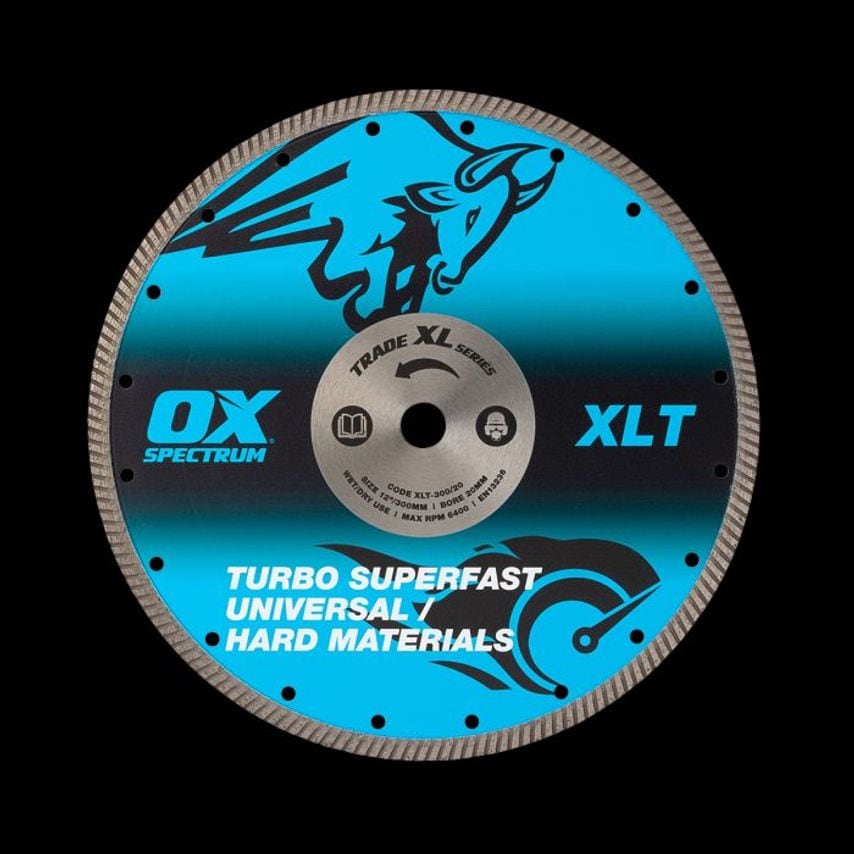 OX Tools OX Trade XL Turbo Diamond Blade Universal & GP 300/20mm