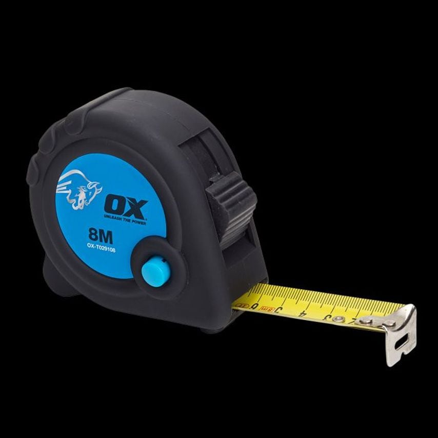 OX Tools OX Trade Metric Only Tape Measure 8m- you get 12