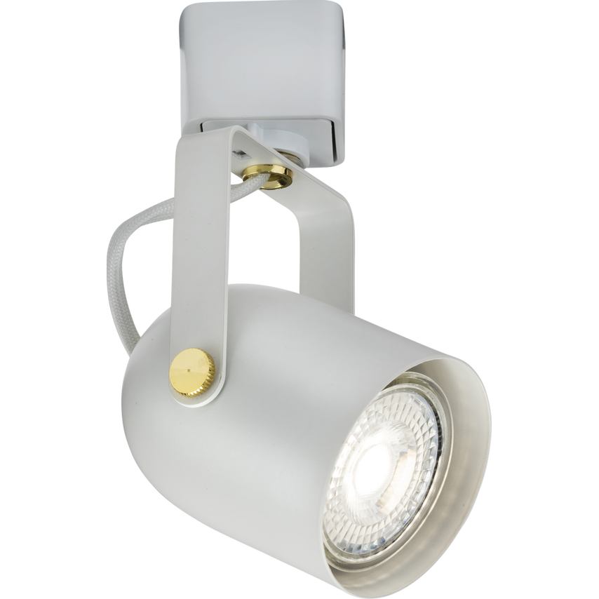 Knightsbridge Knightsbridge 230V GU10 Track Spot Light White-TRKSP9AW