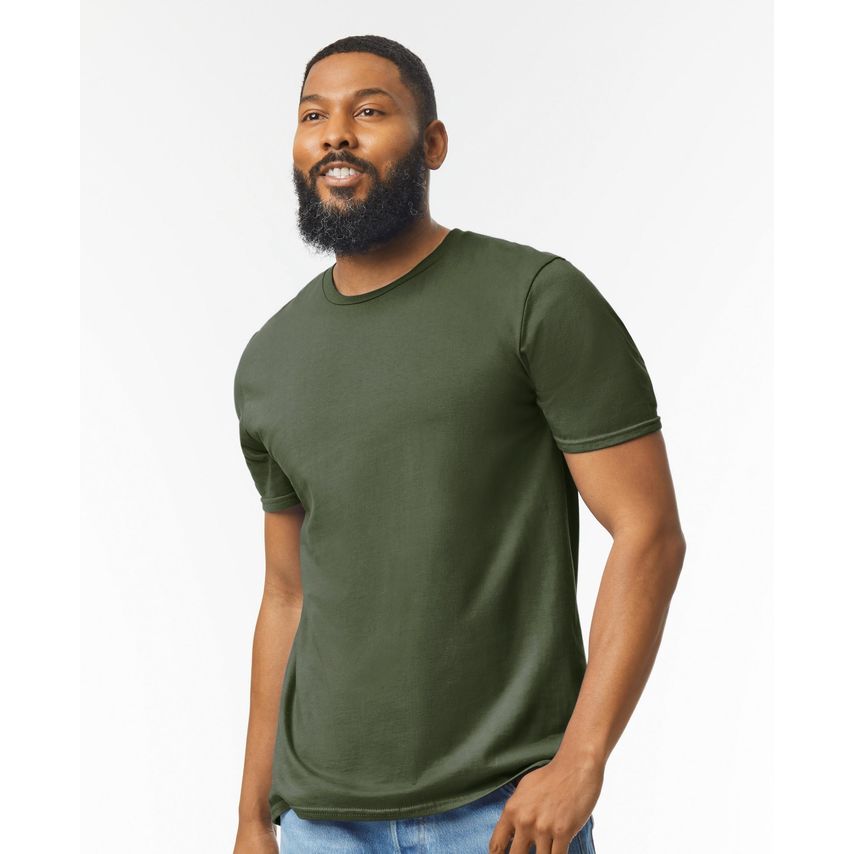 Gildan Ringspun T-Shirt Military Green 2XL