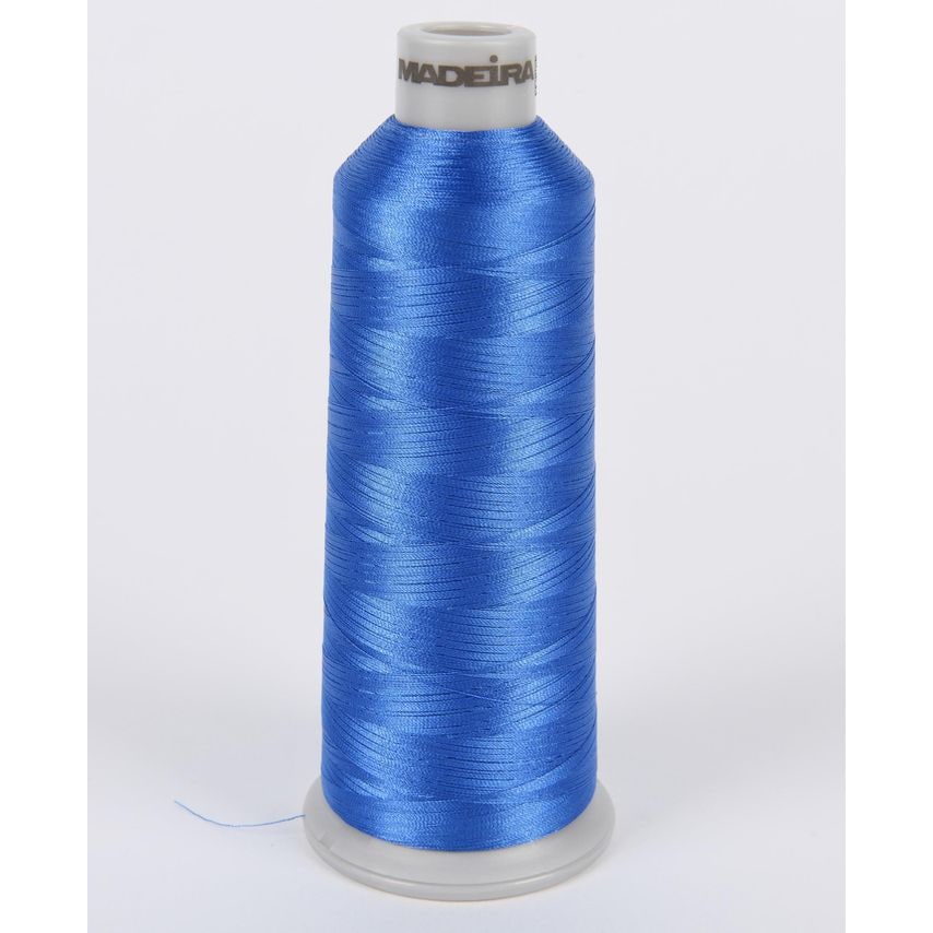 Madeira PolyNeon 40 Thread 5000m Blue 1733 Cone