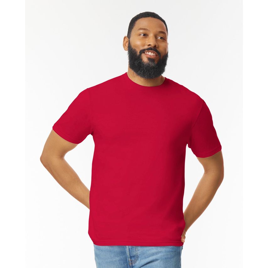 Gildan Ringspun T-Shirt Cherry Red XL