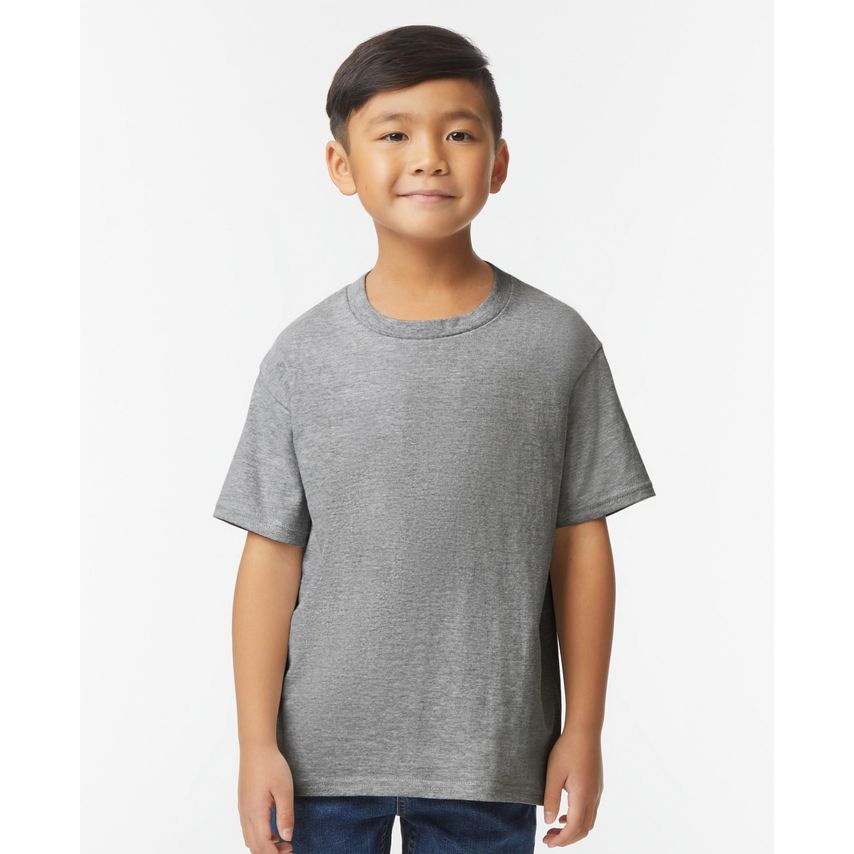 Gildan Softstyle Midweight Kids T-Shirt Sport Grey YS