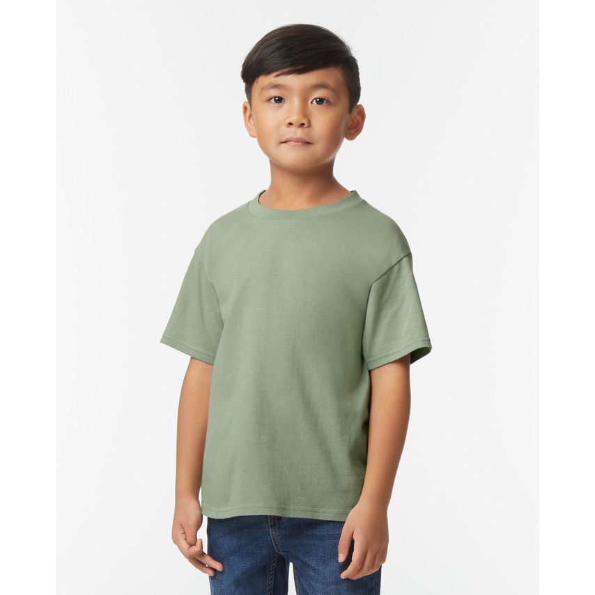 Gildan Softstyle Midweight Kids T-Shirt Sage YXL