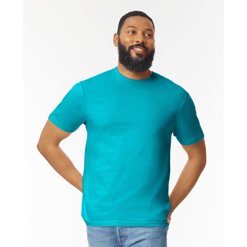 Gildan Ringspun T-Shirt Tropical Blue L