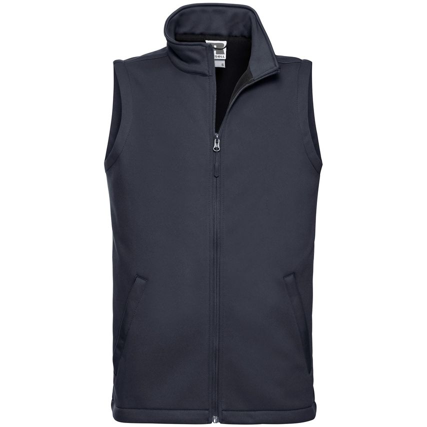 Russell Smart Softshell Gilet Mens French Navy S