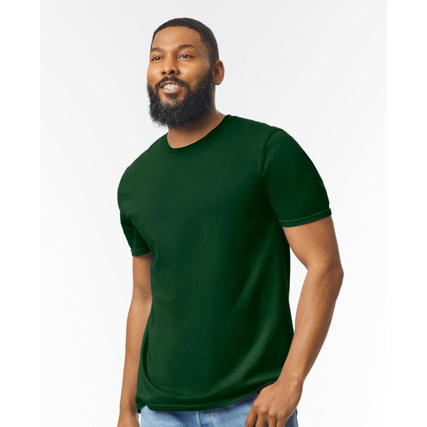 Gildan Ringspun T-Shirt Forest Green L