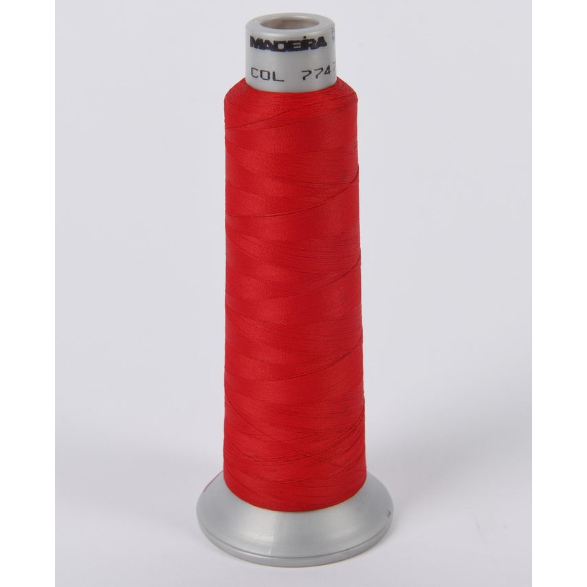 Madeira Frosted Matt 40 Thread 2500m Red 7747 Cone