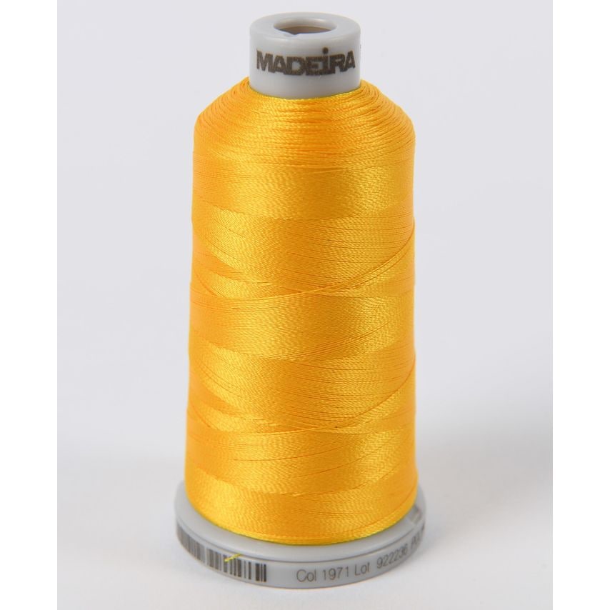Madeira PolyNeon 40 Thread 1000m Yellow 1971 Cop