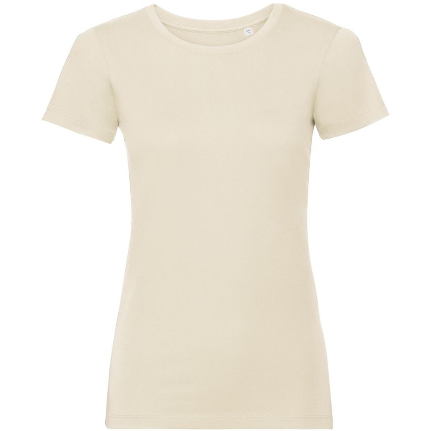 Russell T-Shirt Ladies Natural XS