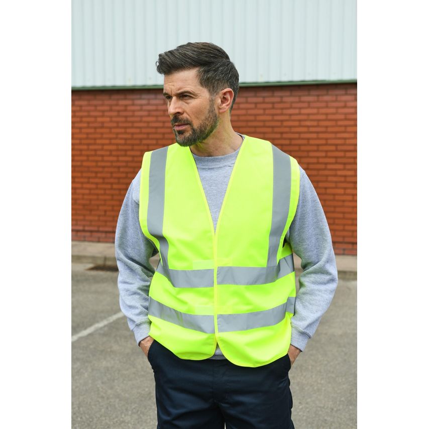 Korntex Hi-vis Safety Vest Yellow 2XL