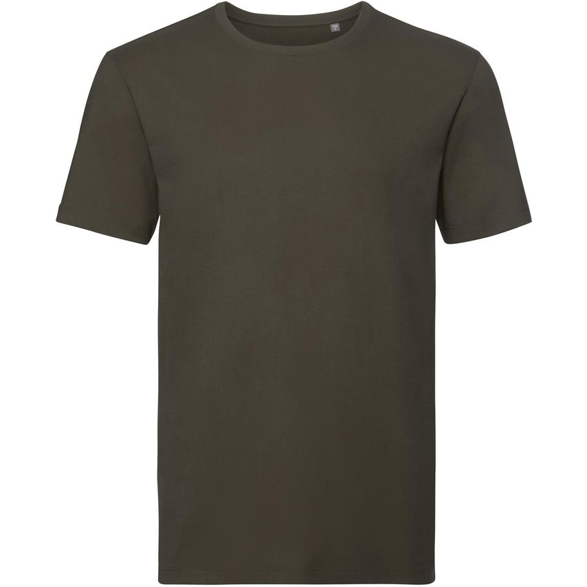 Russell T-Shirt Mens Dark Olive 2XL