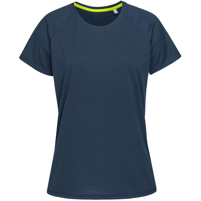 Stedman Active Sports Raglan Mesh Ladies T-Shirt Marina Blue M