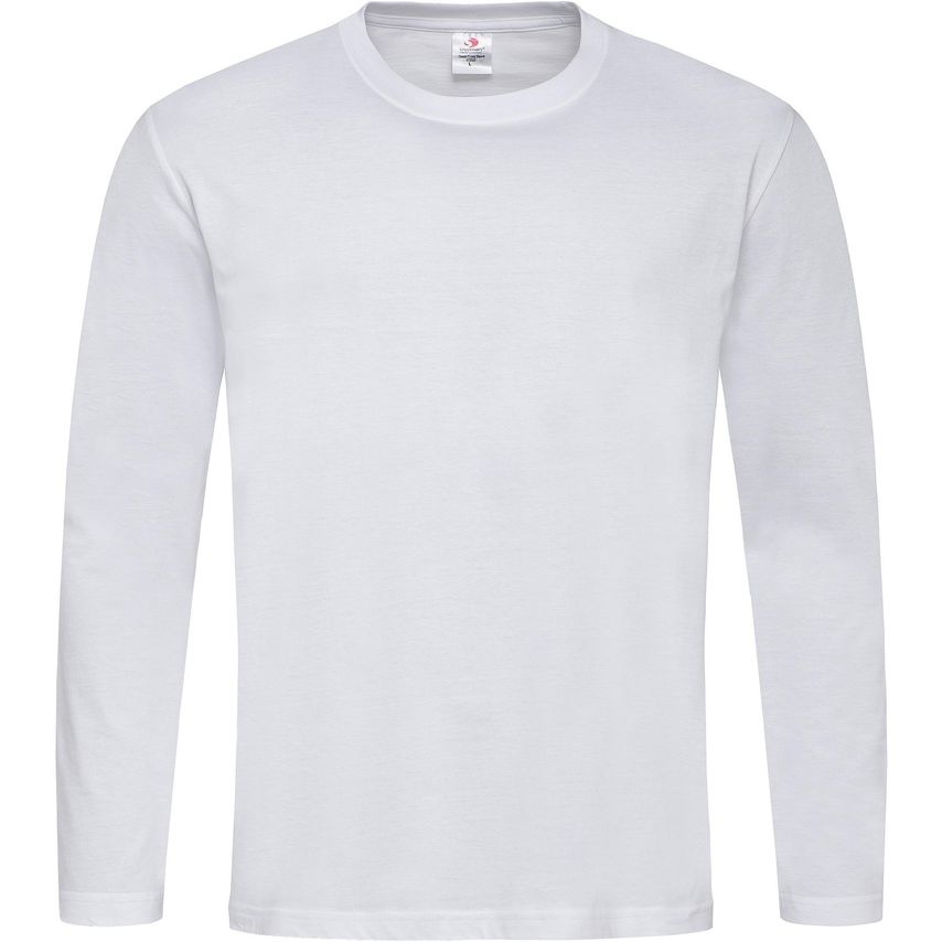 Stedman Classic L/S T-Shirt White S