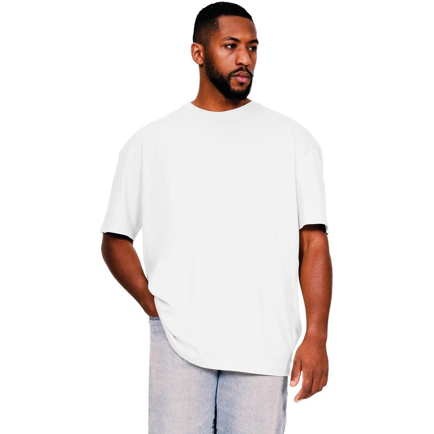 Casual Classics Casual Ringspun Core 150 Oversize Tall T-Shirt White XL