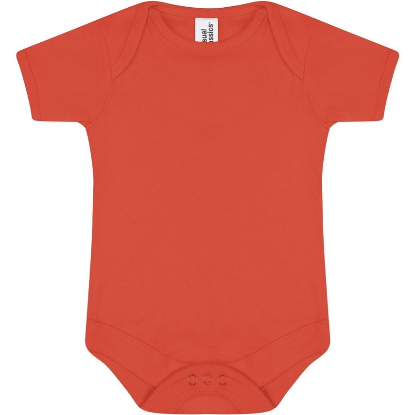 Casual Classics Casual Classic Baby Body Suit Red 6 12M