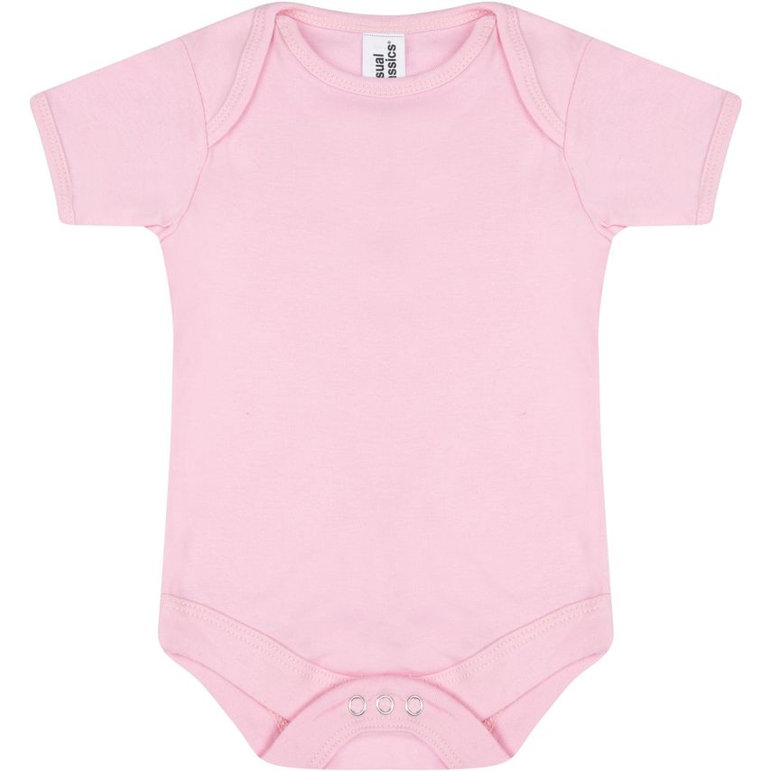 Casual Classics Casual Classic Baby Body Suit Light Pink 3 6M
