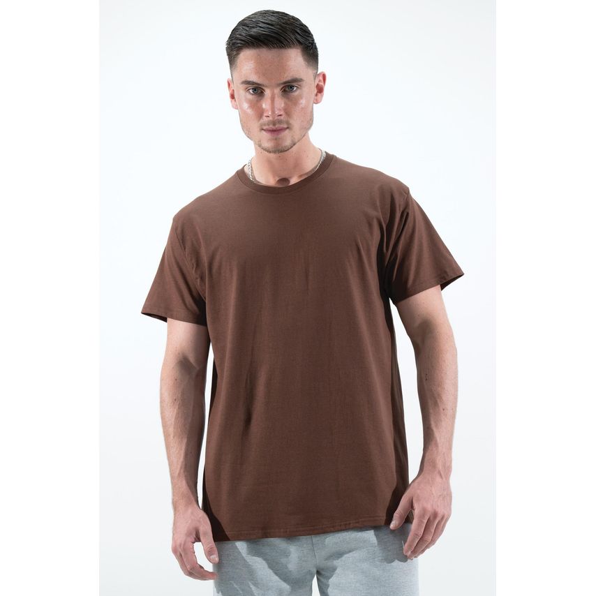 Casual Classics Casual Ringspun Classic T-Shirt 150 Chocolate S