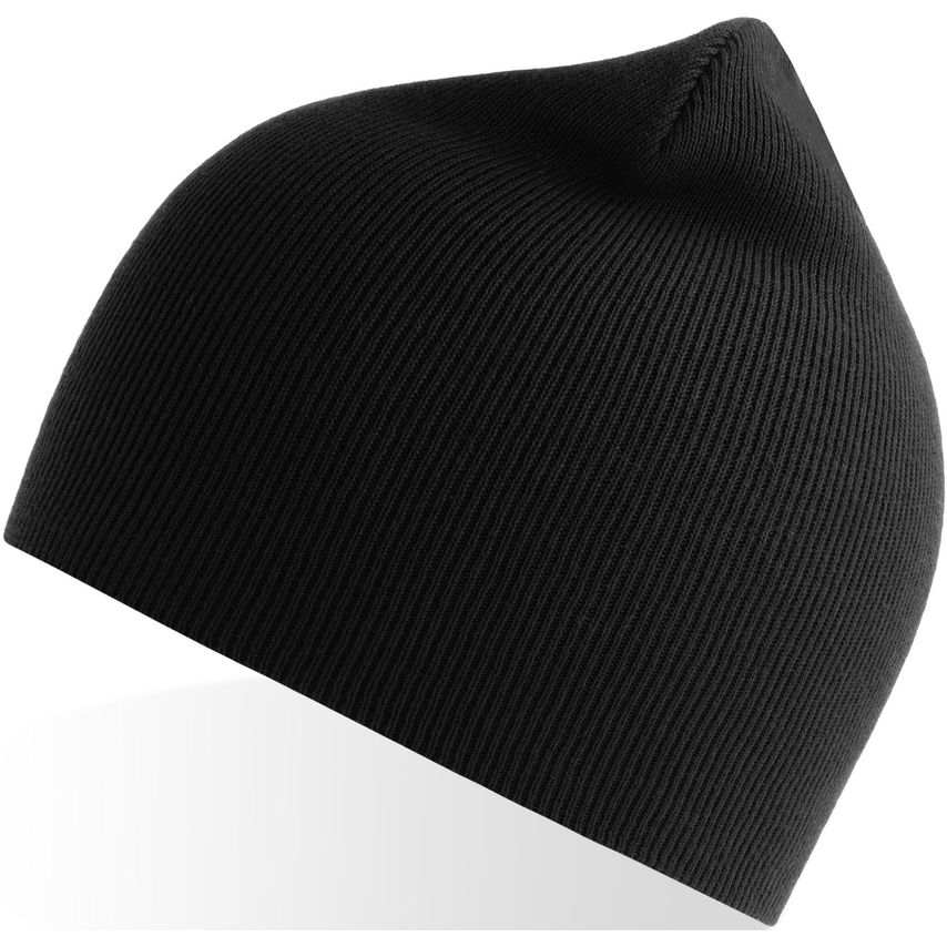 Atlantis Yala Organic Beanie without Turn Up Black One Size