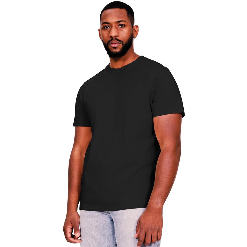 Casual Classics Casual Ringspun Core 150 Slim T-Shirt Black 4XL