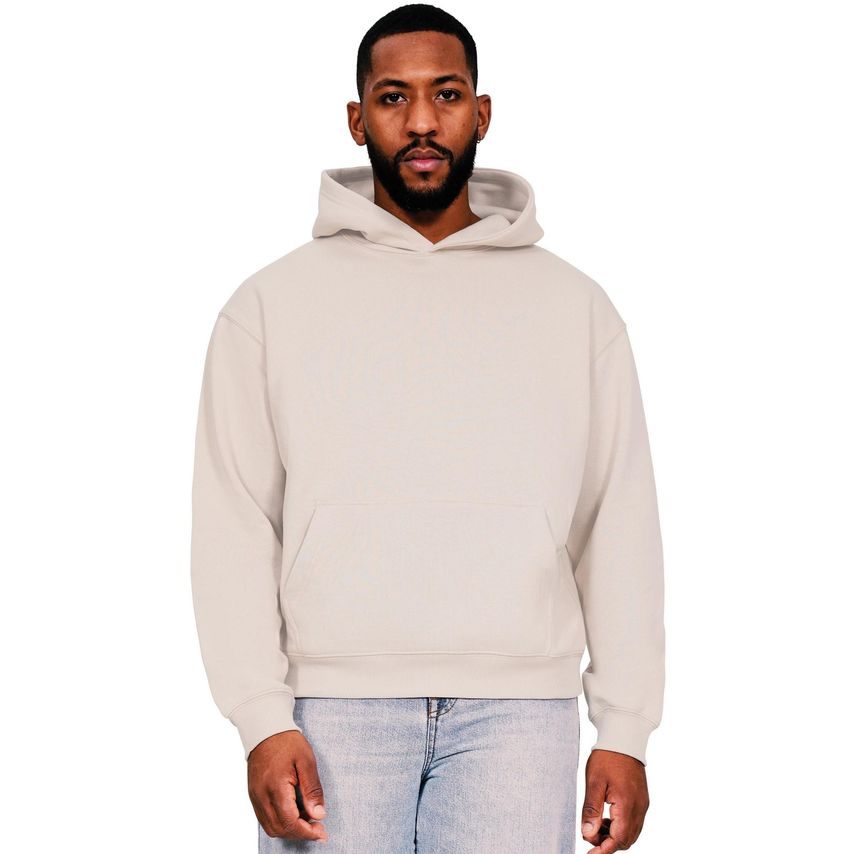 Casual Classics Casual Ringspun Blended 280 Boxy Oversize Hood Ecru M