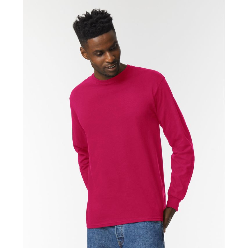 Gildan Ultra L/S T-Shirt Cardinal XL