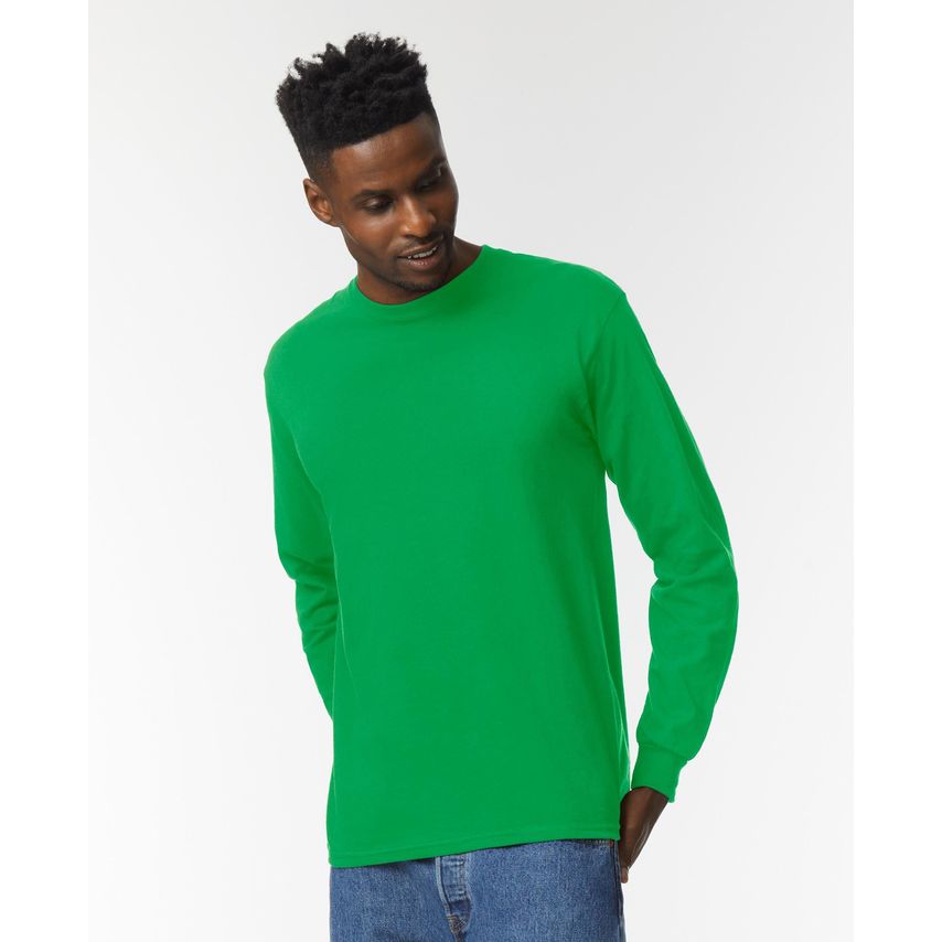 Gildan Ultra L/S T-Shirt Irish Green XL