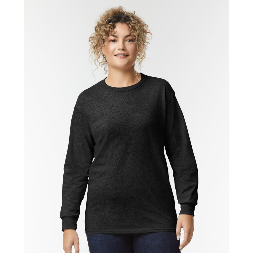 Gildan Ultra L/S T-Shirt Black S