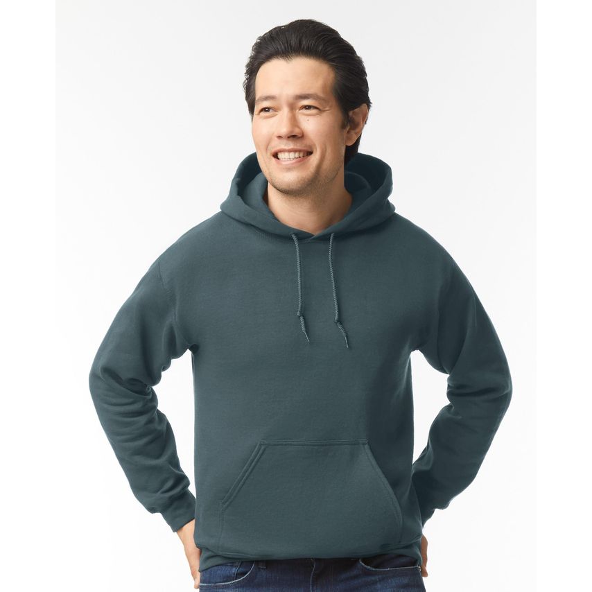 Gildan Heavy Hood DK Heather L