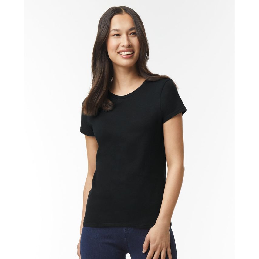 Gildan Heavy T-Shirt Ladies Black L