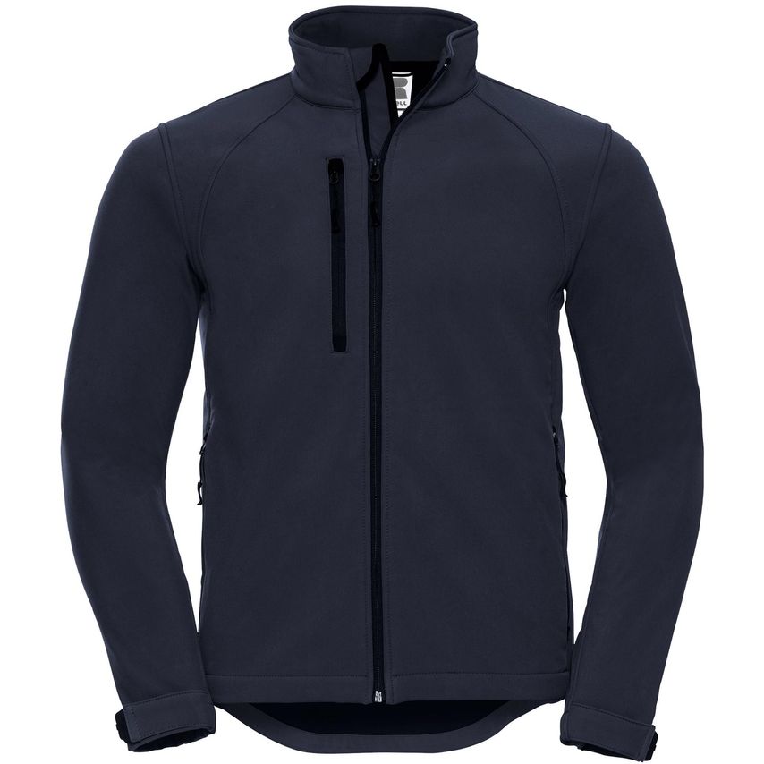Russell Softshell Mens Jacket French Navy S