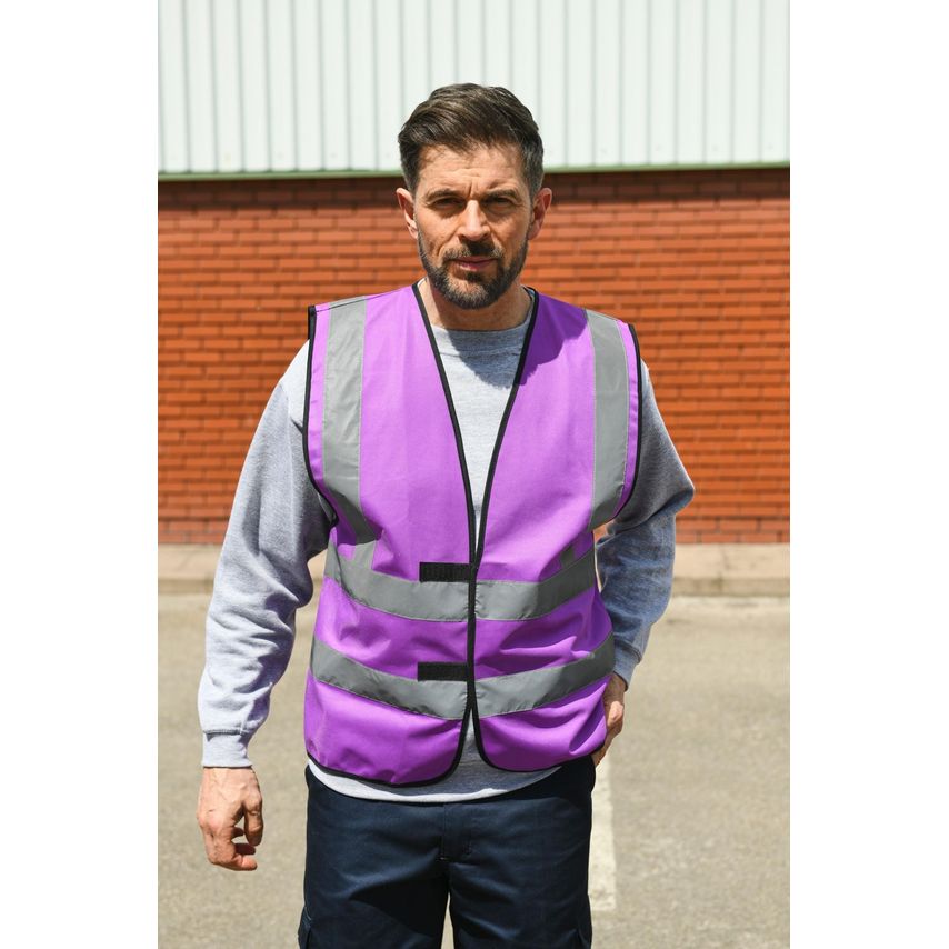 Korntex Hi-vis Safety Vest Violet 2XL