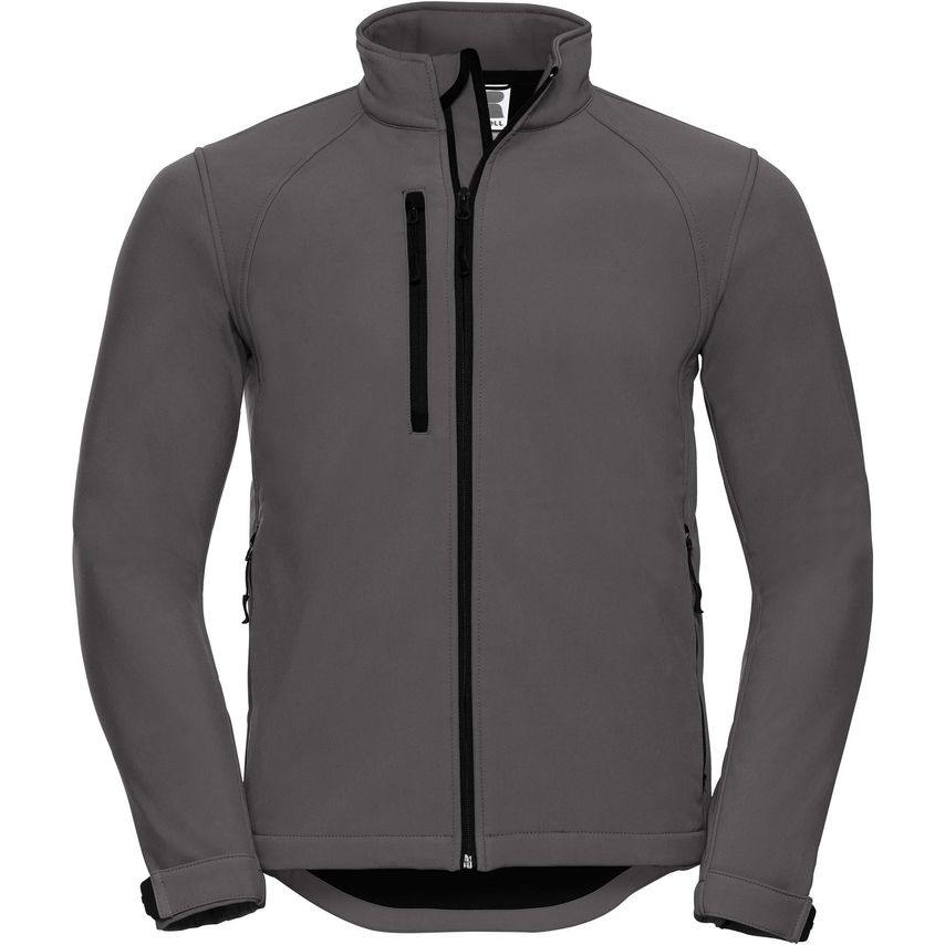 Russell Softshell Mens Jacket Titanium 3XL
