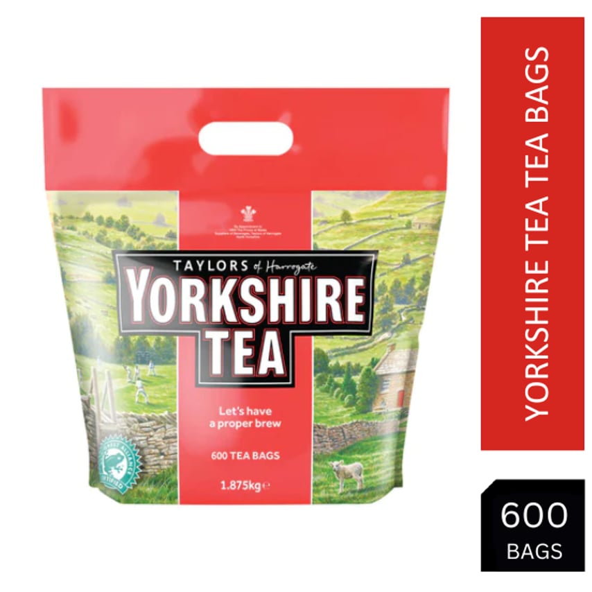 Yorkshire Tea 600's Pack (4) - NWT7714P