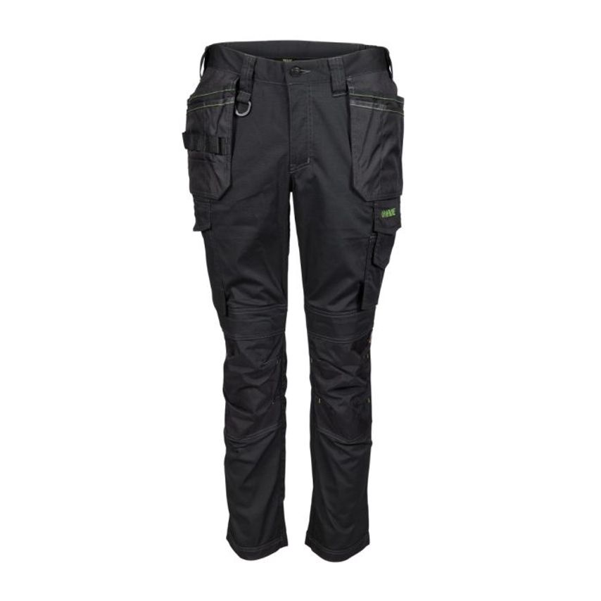 Apache Sudbury Slim Fit Stretch Holster Pocket Trousers L29W36 - Black (36S)