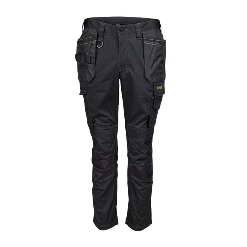 Apache Sudbury Slim Fit Stretch Holster Pocket Trousers L31W42 - Black (42R)