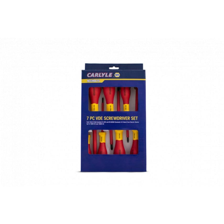 CARLYLE HAND TOOLS 7pc Insulated Screwdriver Set VDE
