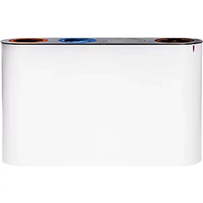 VEPA BINS Lune Recyclable Waste Collection Station 4 x 38 L White